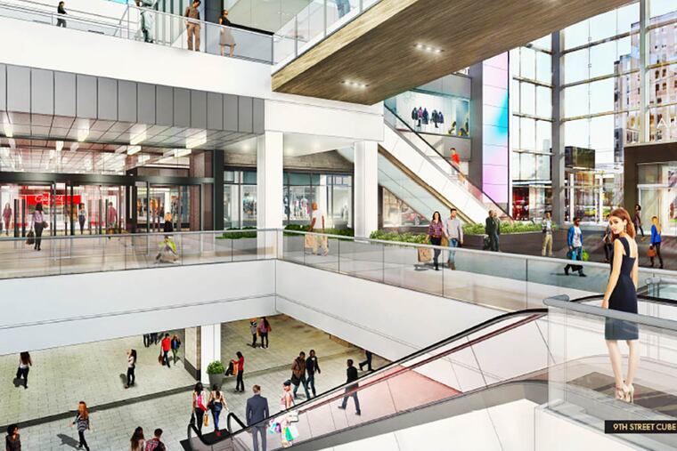 Gallery operator Pennsylvania Real Estate Investment Trust and mall developer Macerich Co. are asking the city to let them keep $127.5 million in taxes over 20 years. (PREIT)