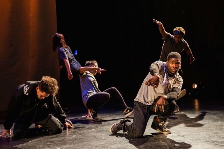 Los Angeles-based hip-hop dance troupe Antics performed "Sneaker Suites" as part of the 2016 Philadelphia International Festival of the Arts at the Perelman Theater on April 20, 2016. Photo: Courtesy of the artist