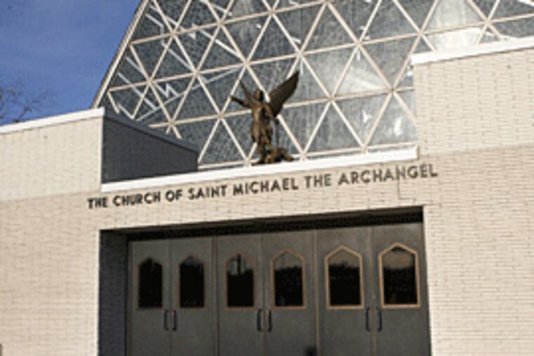 St. Michael the Archangel's Church in Tullytown. (Elizabeth Robertson / Inquirer)