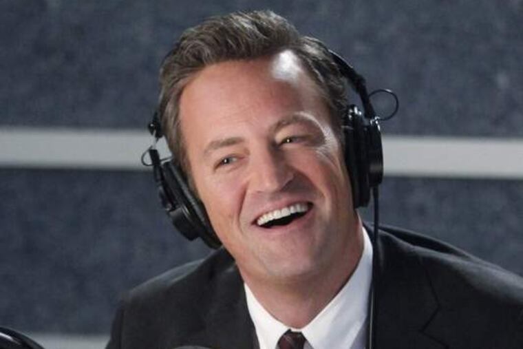Matthew Perry returns to NBC as a sportscaster in “Go On.” JORDIN ALTHAUS / NBC