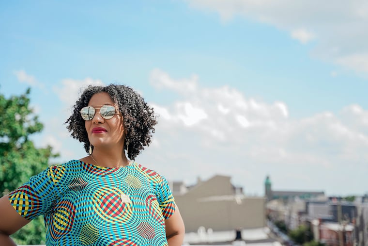 Lisa Sharon Harper at home in South Philadelphia, 2021