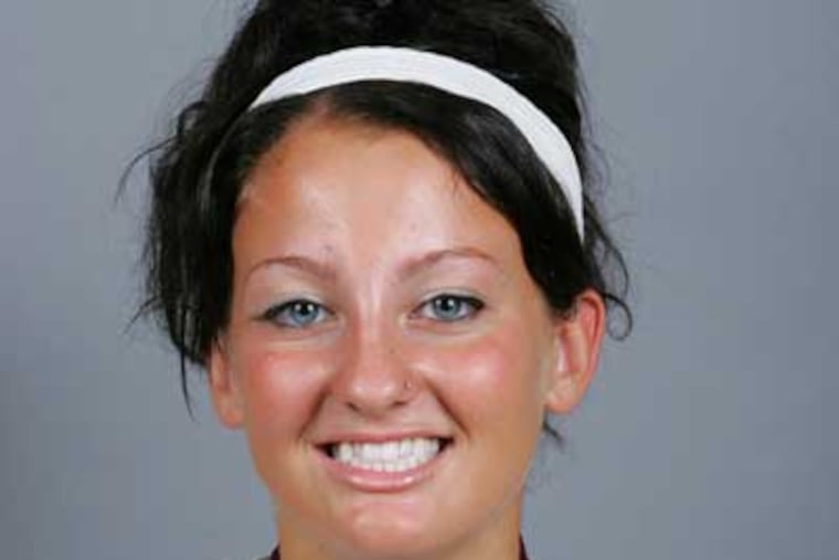 Stephen Headley was charged with murder in the stabbing death of softball star Nicole Ayres, who is shown here in her Fordham University softball team picture.