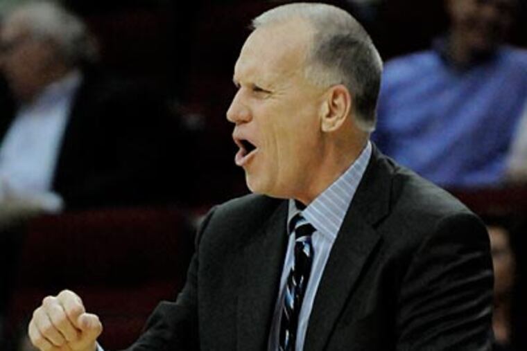 Doug Collins and the Sixers are 7-3 in their last 10 games. (Pat Sullivan/AP Photo)