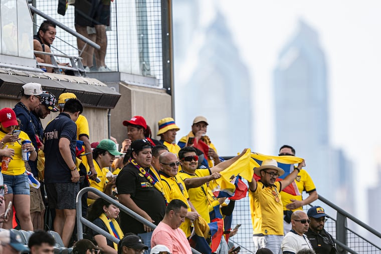 Philadelphia was in the spotlight Sunday night as Ivory Coast defeated Ecuador in the first-ever World Cup match played at Lincoln Financial Field.