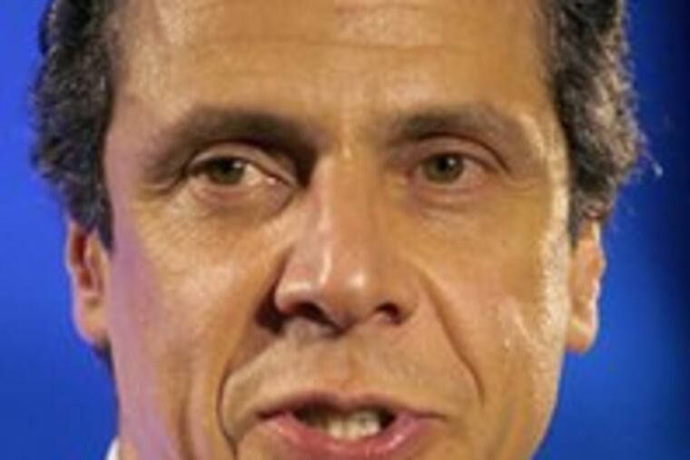 Andrew Cuomo, state attorney general for New York.