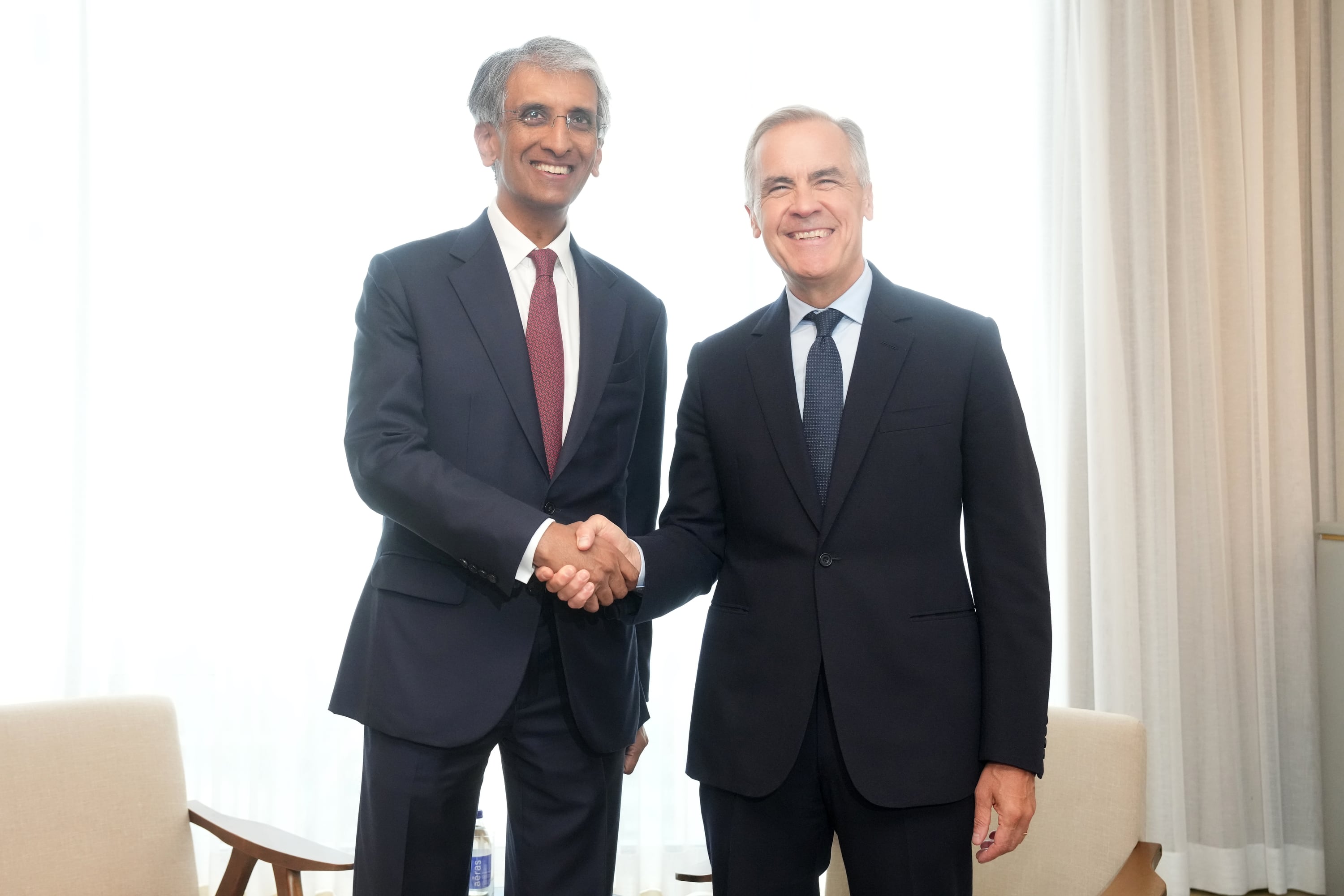 Carney pitches Canada to global investors as Trump tries to pull investment south