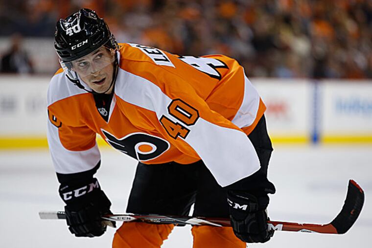 The Flyers' Vincent Lecavalier. (Matt Slocum/AP)