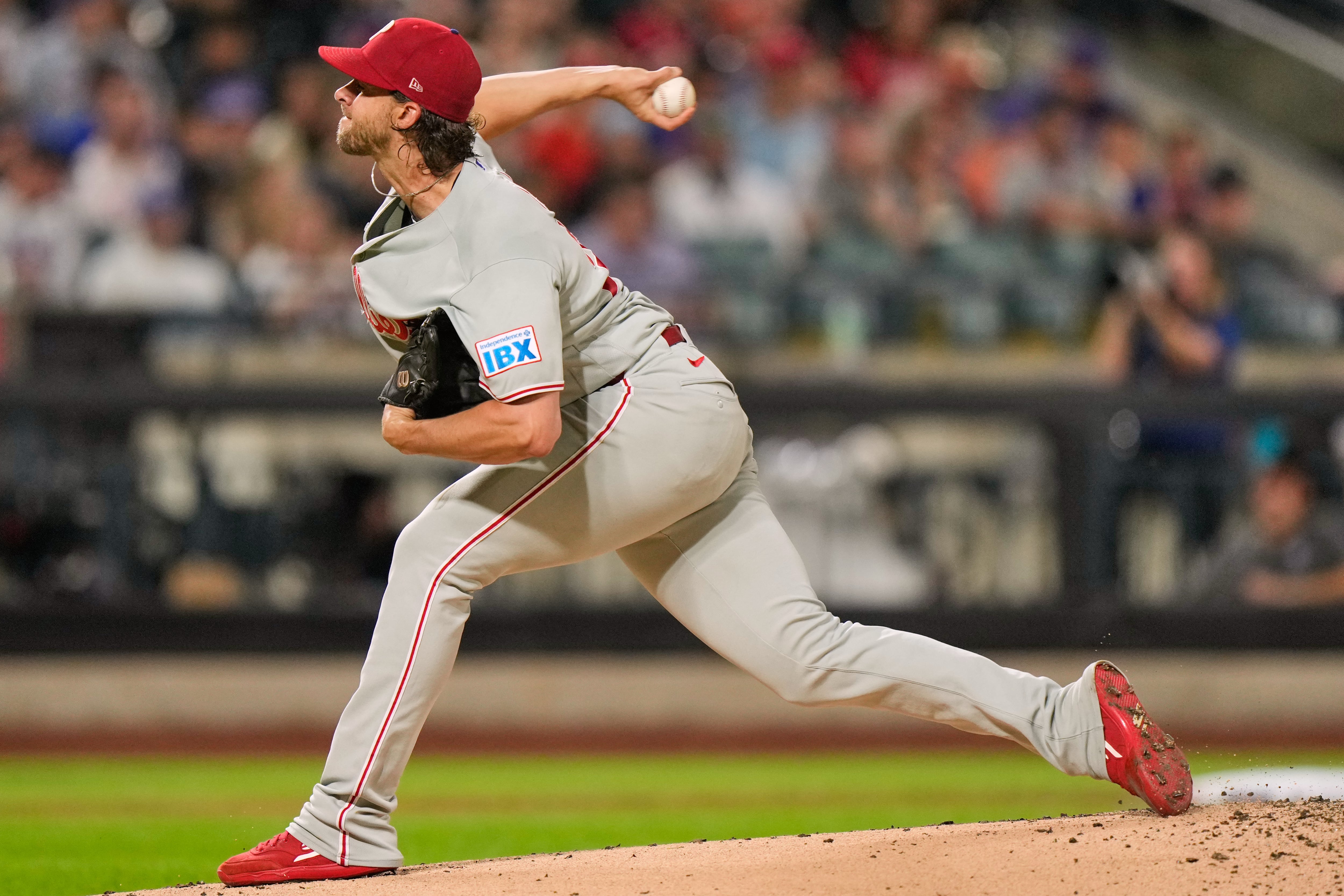Nola's dominant pitching lifts Phillies past Mets 3-0, ties Cubs for NL wild card lead
