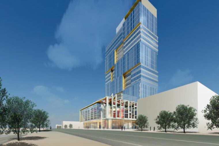 The Philadelphia Chinatown Development Corporation says it will pull building permits and begin construction on the Eastern Tower, a 23-story mixed-use apartment complex and community center at 10th and Vine streets, in the next six to nine months.