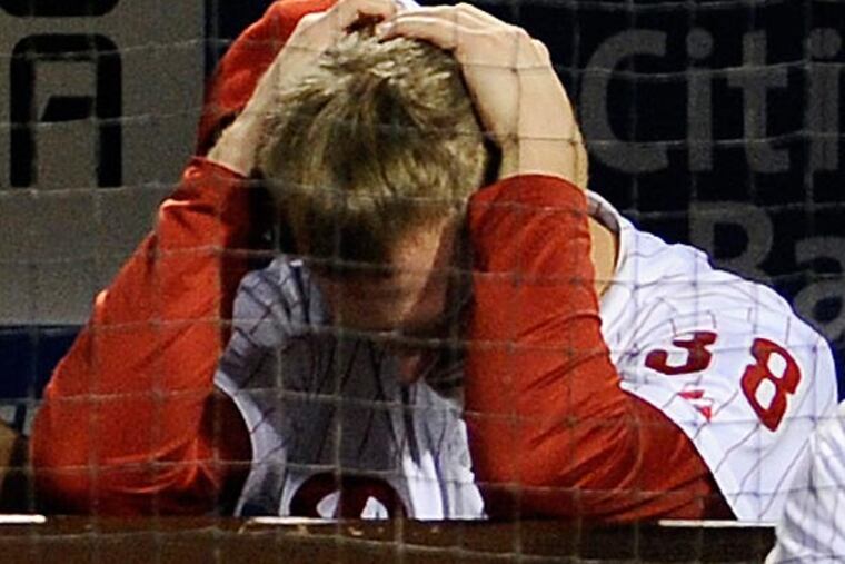 Kyle Kendrick has been shut down by the Phillies for the remainder of 2013. (AP Photo/Michael Perez)