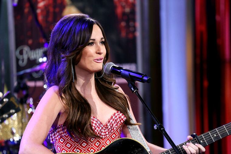Country singer-songwriter Kacey Musgraves, Grammy-winning charmer and wave-maker, performing last week on "Good Morning America." A country-radio honcho's recent remarks on airplay stirred a hornet's nest. (Fred Lee/ABC)