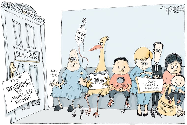 Signe cartoon
TOON27
Democrats & Mueller