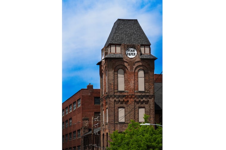 The Penn Paper tower is a Scranton landmark that was featured in "The Office." Fans of the show were asked to pitch in on the building's restoration costs.