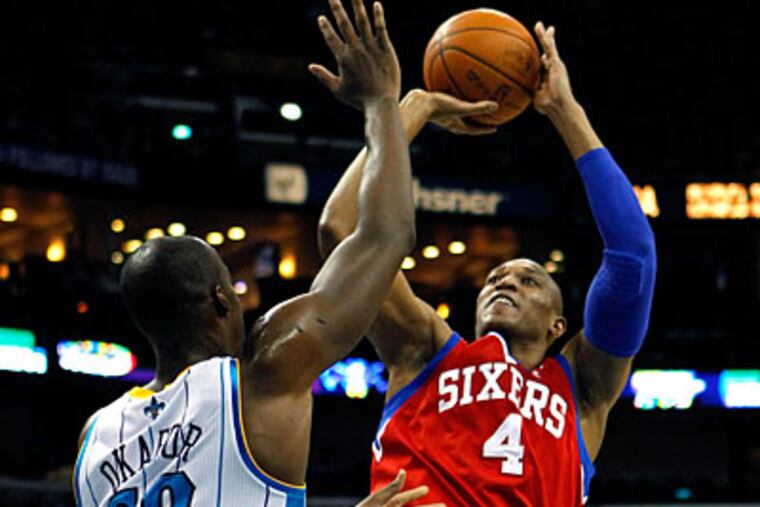 The 76ers will bring a winning record into their home opener this coming Friday. (Gerald Herbert/AP)