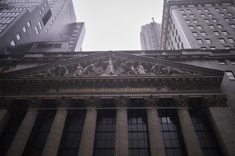 The New York Stock Exchange in New York on Jan. 24, 2019.