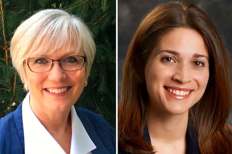 Patricia Kucker (left) and Melissa M. Grossman.