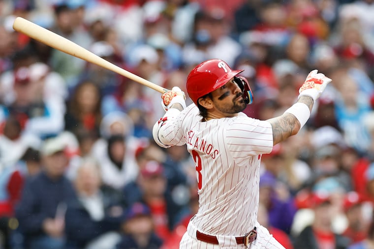 Nick Castellanos was in a 5-for-32 rut before he notched two hits Thursday.