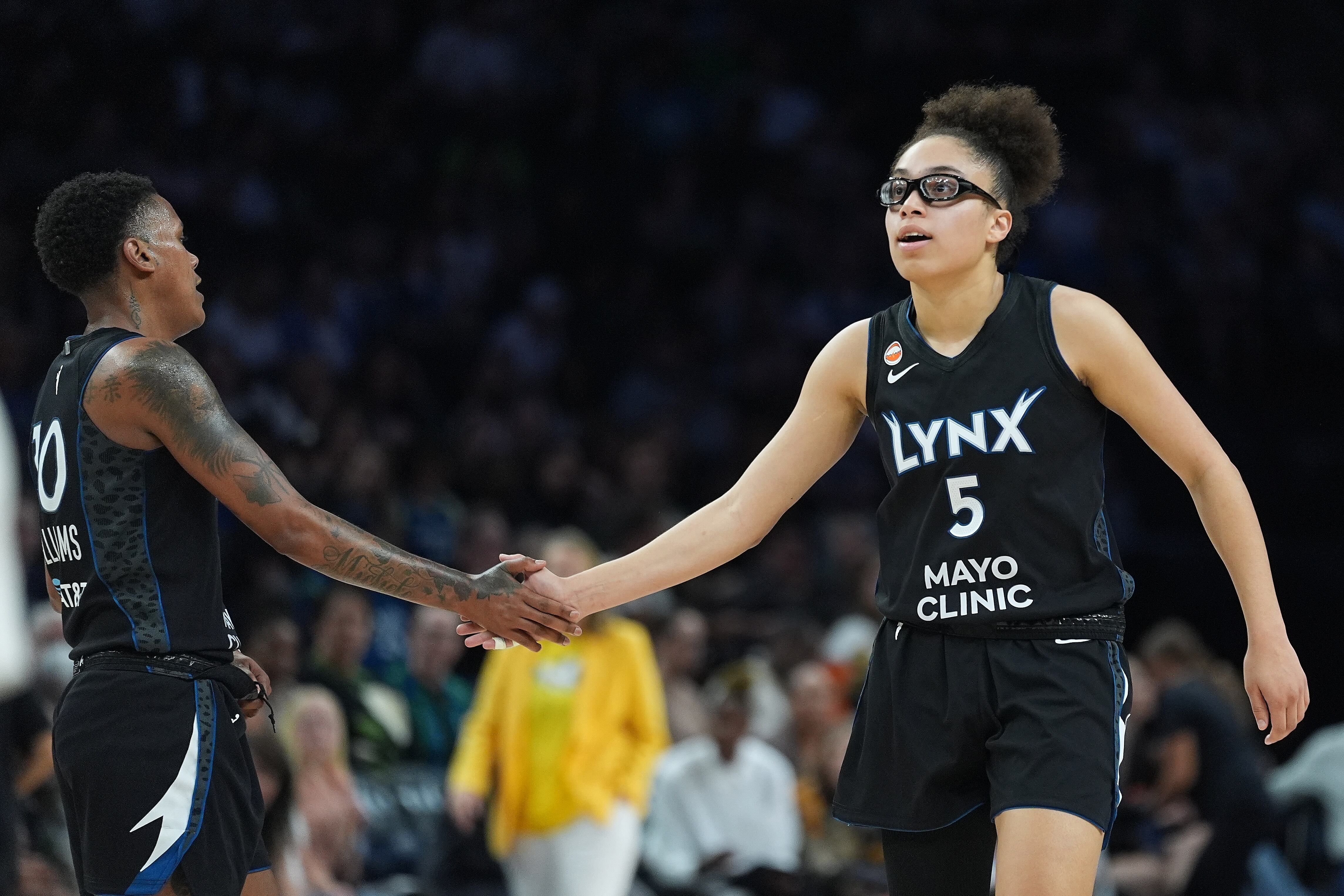 Olivia Miles sets WNBA rookie record with 8 3s and Lynx beat Valkyries 87-84 for 6th straight win
