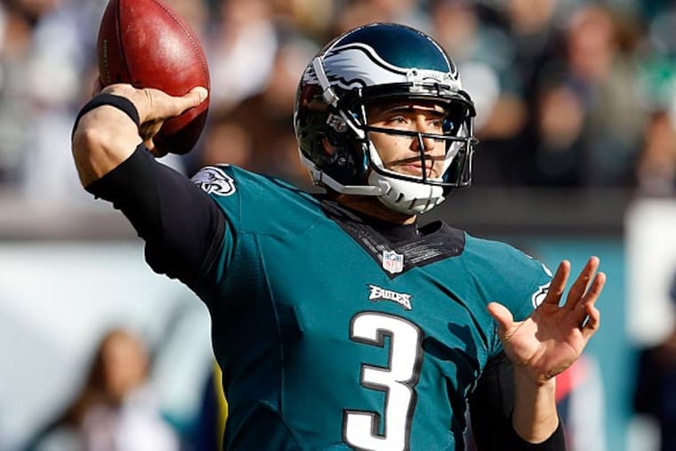 Eagles quarterback Mark Sanchez. (Yong Kim/Staff Photographer)