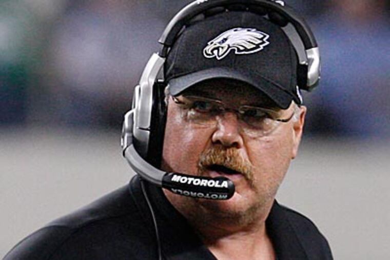 After 12 years with the Eagles, Andy Reid has yet to win a Super Bowl. (Ron Cortes/Staff file photo)