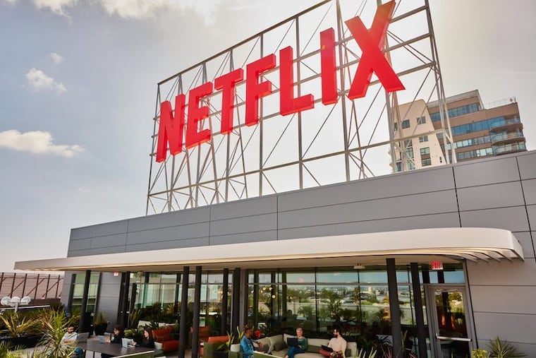 A photo of Netflix's Los Angeles office.