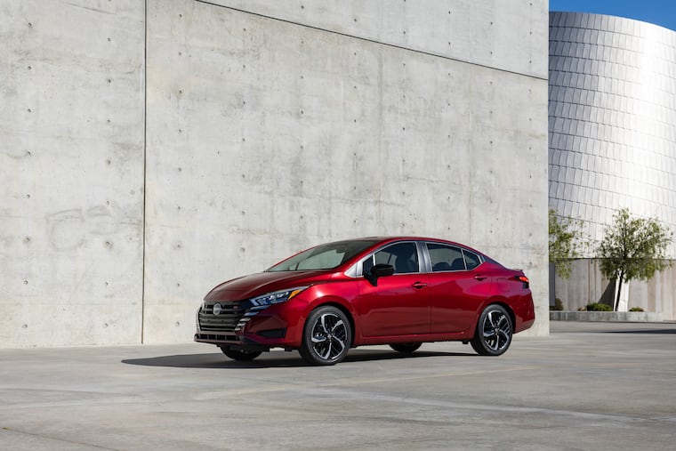 The Nissan Versa gets some styling updates for 2023, and it’s as handsome as other Nissan sedans.