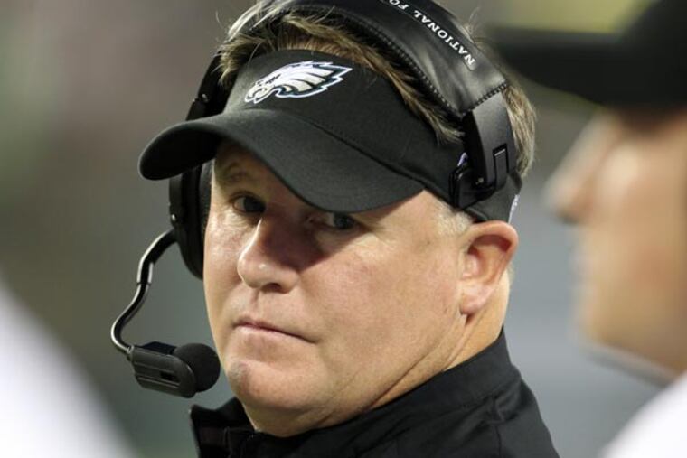 Eagles head coach Chip Kelly. (Peter Morgan/AP)