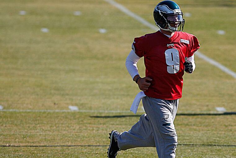 Eagles quarterback Nick Foles. (David Maialetti/Staff Photographer)