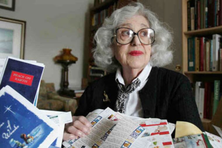 "I was absolutely astounded at the number of requests we got" for donations, Ann Grossman says. This year, she has prepared her own form letter to send back to the organizations. (David Swanson / Staff Photographer)