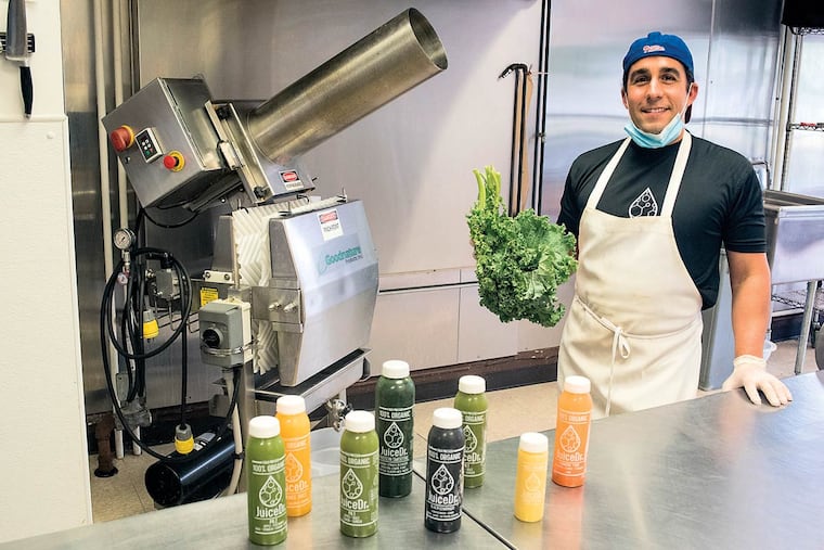 FJ Leto, founder and CEO of Juice Dr., brought the idea for selling cold-pressed juice back home to the Philadelphia area from his time living in Berkeley, Calif.