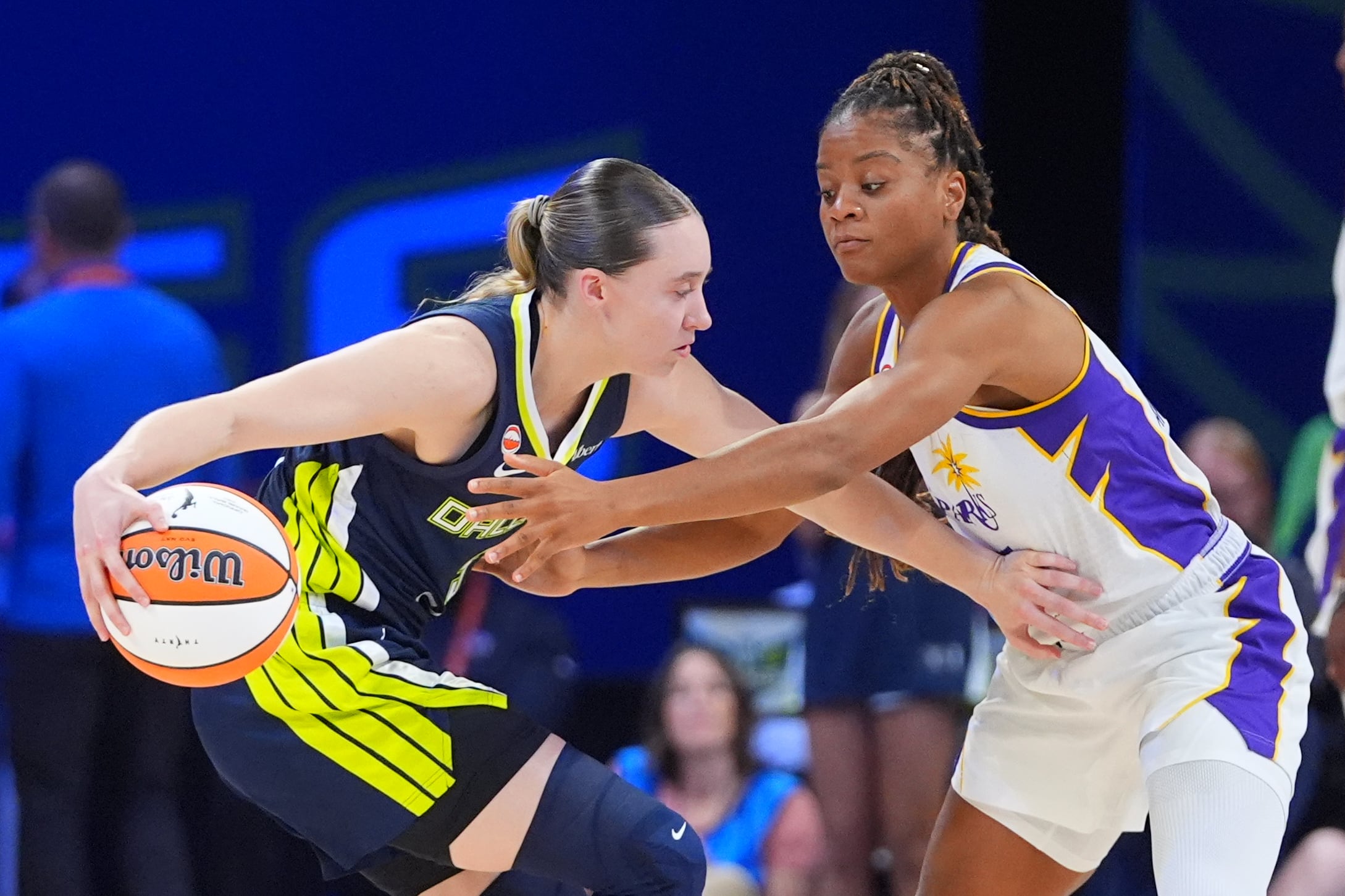 Shepard's fifth triple-double powers Wings past Sparks 97-77, extends win streak to five