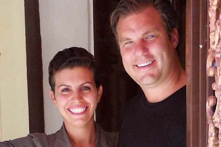 Marlo and Jason Dilks outside P'unk Burger, 1823 E. Passyunk Ave.