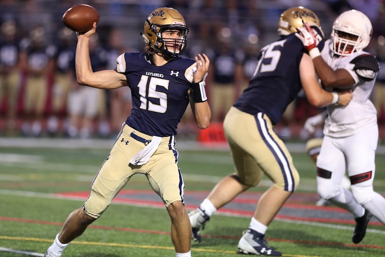 Junior quarterback Jack Machita and La Salle visit North Penn at 7 p.m. Friday at Crawford Stadium.