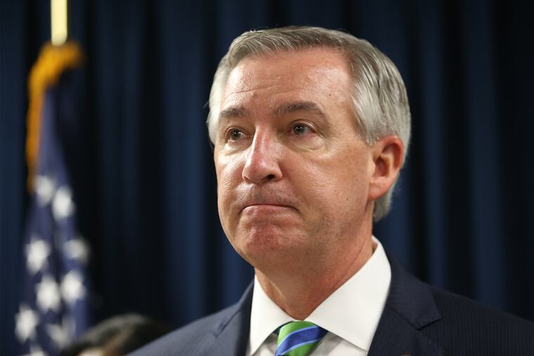File photo of Montgomery County District Attorney Kevin Steele, who is prosecuting the first-degree murder case against Lawrence Maurice Crawley.