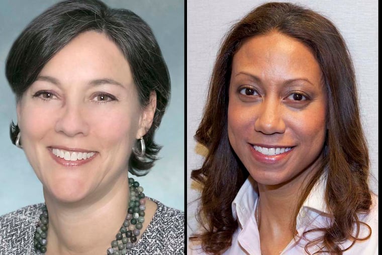 Elizabeth M. Datner (left) and Angela Val.