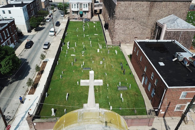 The unmarked grave of Philip Duffy, of Duffy’s Cut infamy, the spot where 57 Irish immigrants were buried in a mass grave in 1832 outside Philly, was recently uncovered at St. Anne’s Parish cemetery in Port Richmond. A tombstone will be placed for Duffy at St. Anne’s during a dedication ceremony Saturday.