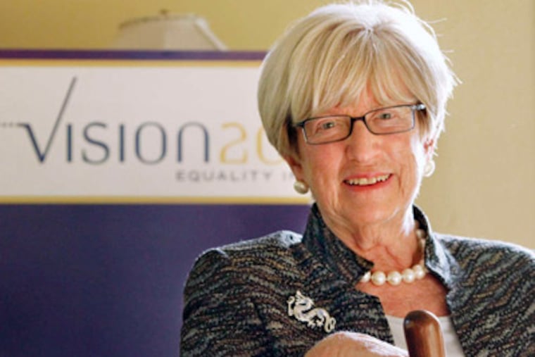 Lynn Yeakel , who challenged Arlen Specter in 1992, leads Drexel's women's health and leadership institute. ELIZABETH ROBERTSON / Staff Photographer