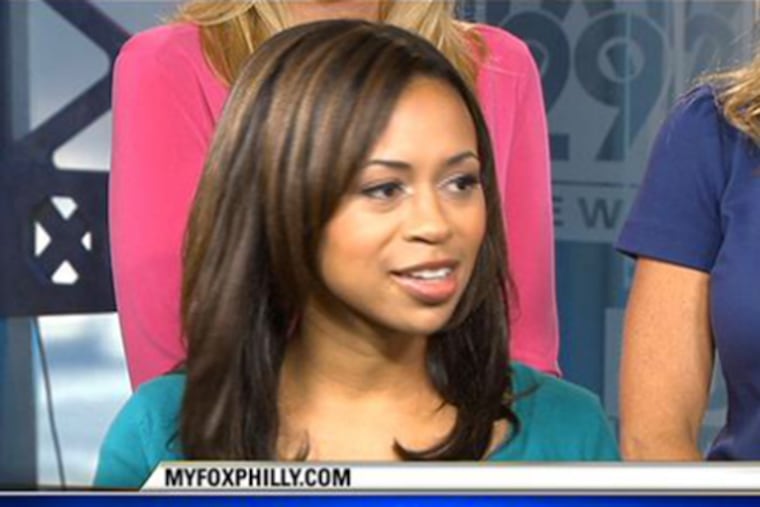 "Good Day" Alex Holley, who will co-anchor the Fox 29 morning show with Mike Jerrick beginning Sept. 1.