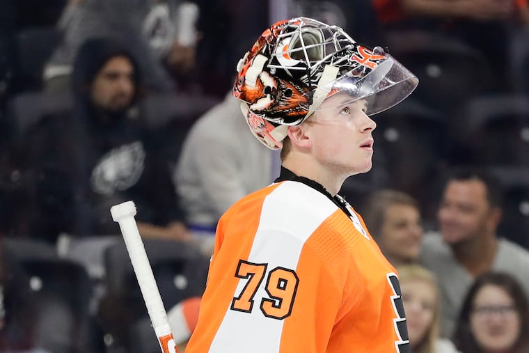 Flyers goaltender Carter Hart did nothing over the 31 games he played last season to suggest he can’t or won’t be a star in the NHL.