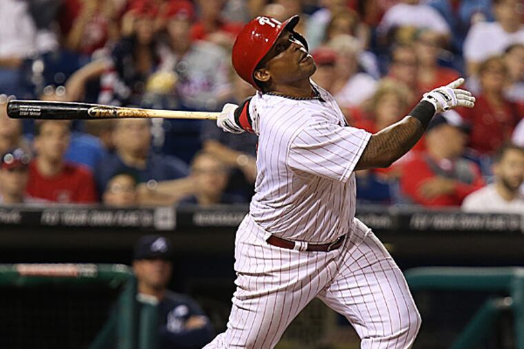 Phillies right fielder Marlon Byrd. (Laurence Kesterson/AP)