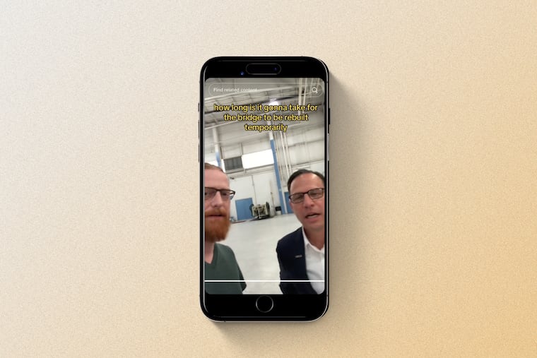 Alex Pearlman, aka @Pearlmania500 on TikTok, was invited to Gov. Josh Shapiro and President Joe Biden's news conferences this week. It's the latest instance of politicians working with content creators to disseminate news.