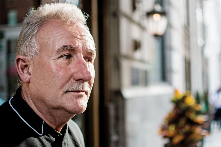 Joe Broderick, a doorman for 45 years at the Latham Hotel, lost his job when the hotel was sold for conversion to apartments. “Guy knows the keys to the city, man. They don’t make them like Joe anymore,” said one acquaintance.