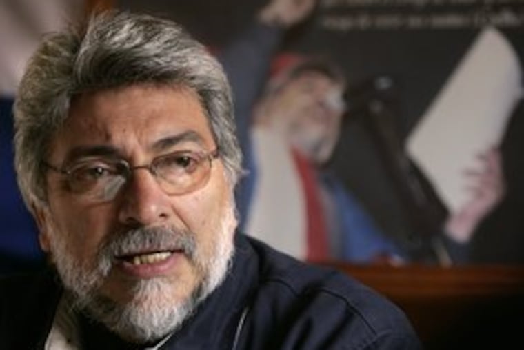 Lugo risks being excommunicated if he persists in his campaign, says a church leader. The Vatican rejects the very idea that a bishop could resign. His rival echoes that position.