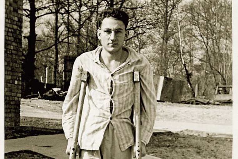 Daniel Rubin's cousin Bobby who was fighting with the Ninth Infantry Division in some of World War II's most fearsome fighting. Normandy. The Huertgen Forest. The Battle of the Bulge.