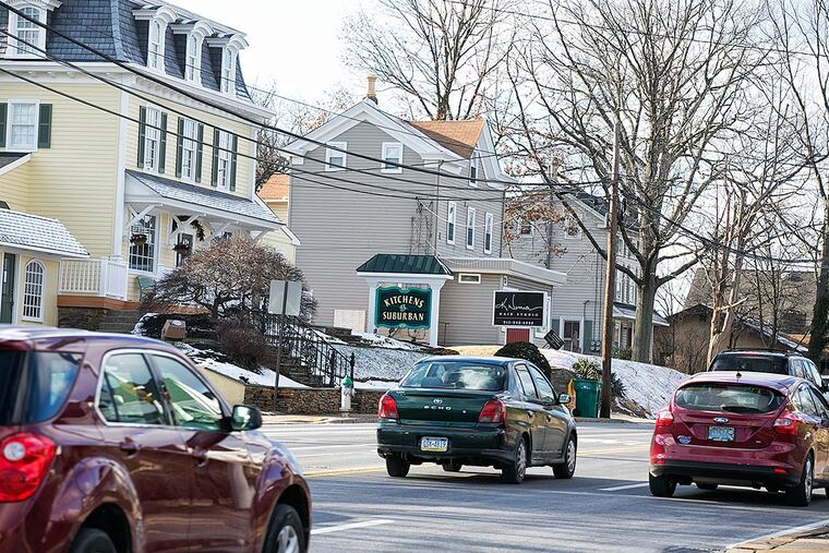 Street Road, with its mix of residential, retail, and offices, draws a lot of the town’s traffic.