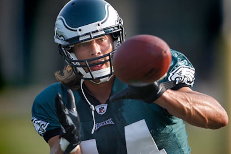 Riley Cooper was a fifth-round selection in a deep draft for receivers. (David Maialetti/Staff Photographer)