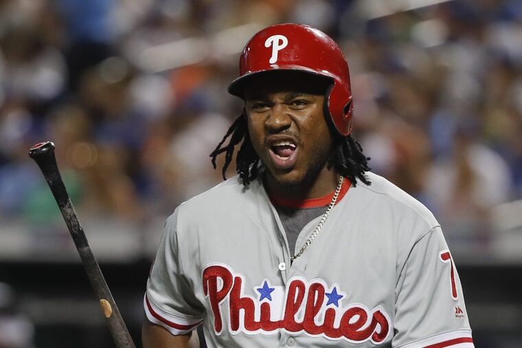 Maikel Franco batted third in the Phillies’ lineup Monday for just the second time this season.