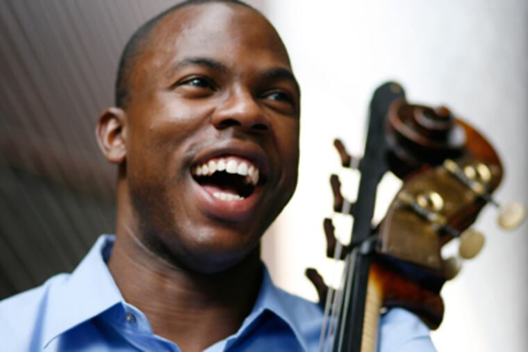 Joseph Conyers, not just double bassist, but assistant principal. (Michael S. Wirtz / Staff Photographer)