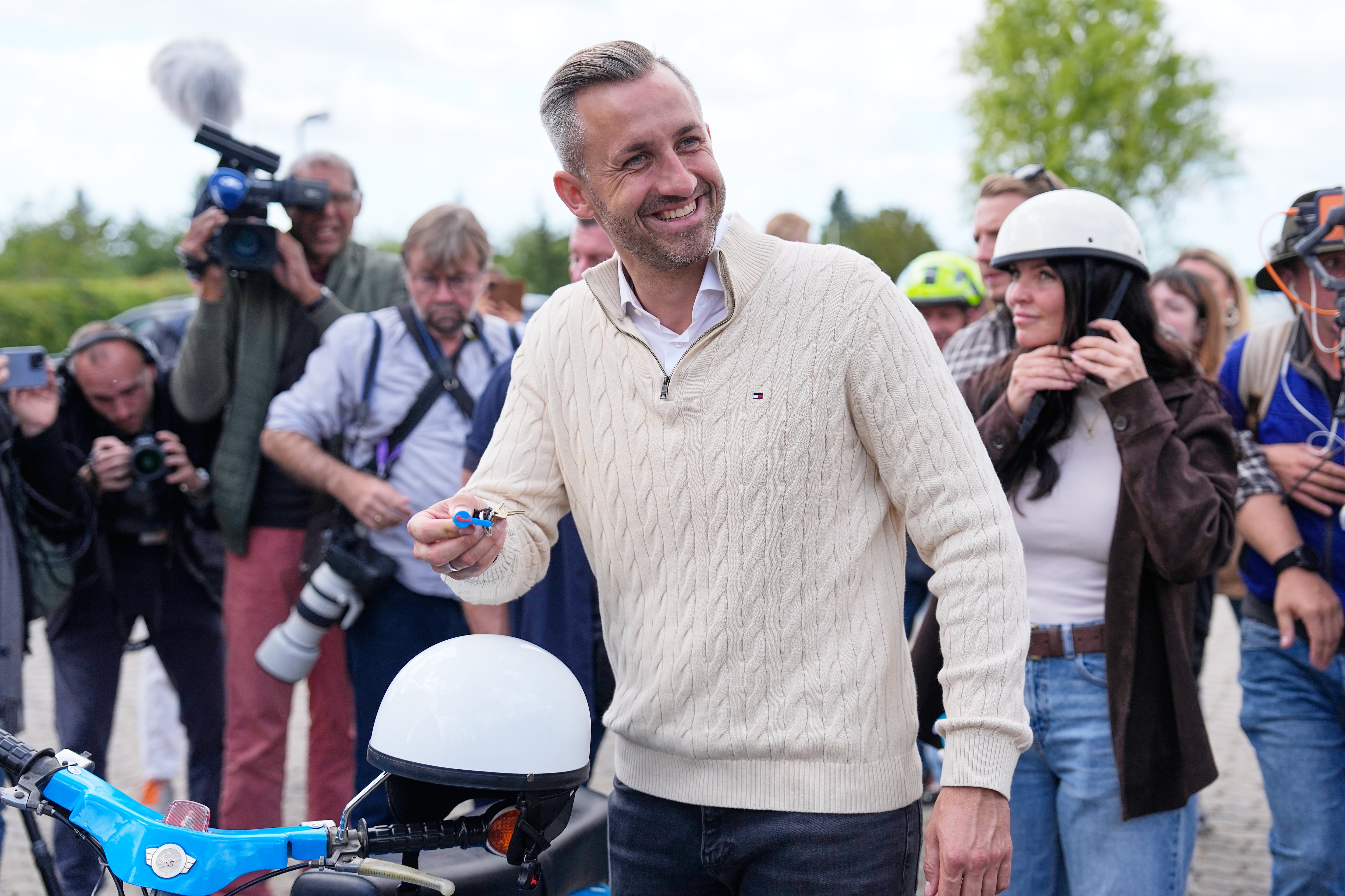 German exit polls suggest far-right party has big lead in regional election