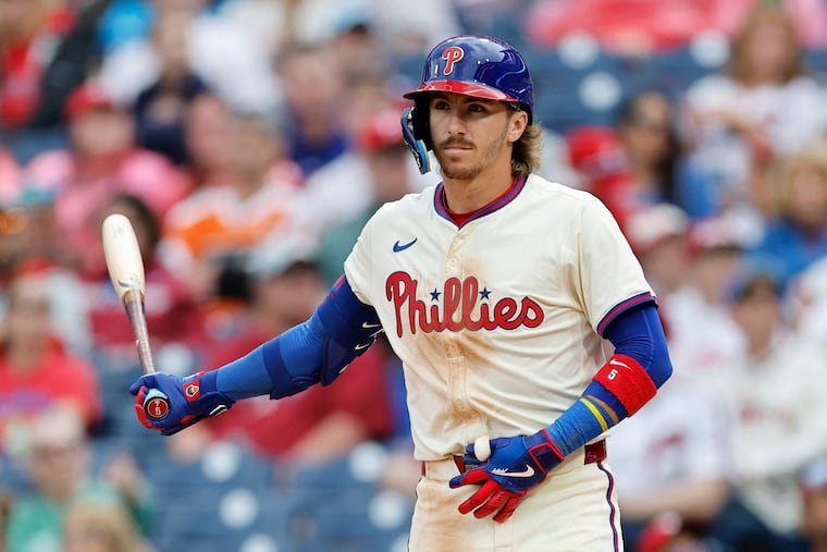 Phillies second baseman Bryson Stott is batting .239.